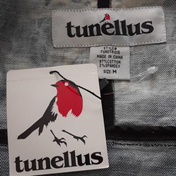 Tunellus Men' Tye Dye Denim Jacket - Picture 15 of 16